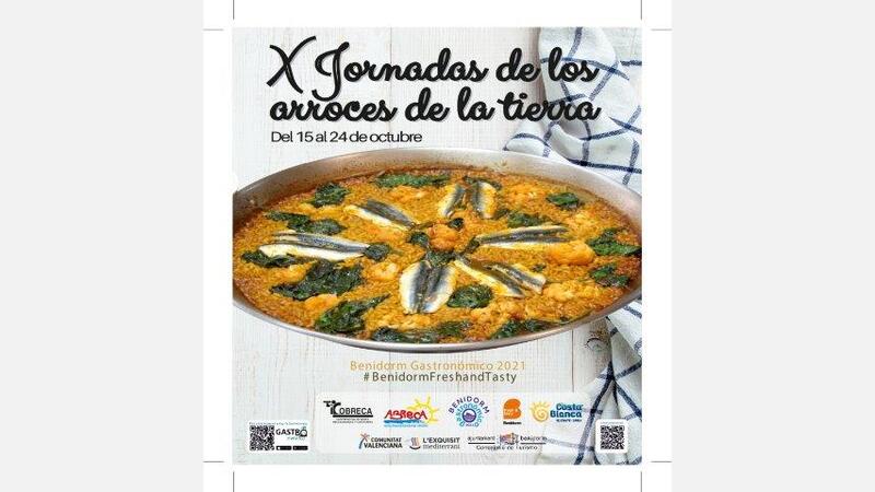 Cartel X Jornadas de los Arroces de la Tierra